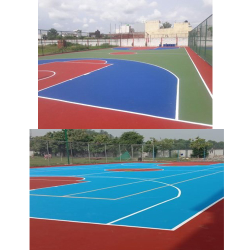 Basketball Acrylic Court 5 Layer