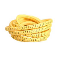 2.5mm Pvc Ferrules - Color: Yellow