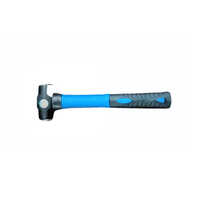 Sledge Hammer With Fiberglass Handle - Carbon Steel, 10 Inch Length, 1 Kg Weight | Heavy-duty Industrial Tool With Comfortable Grip
