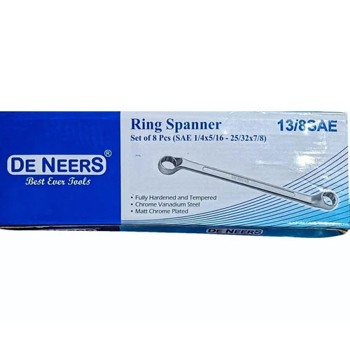 Silver De Neers Ring Spanner