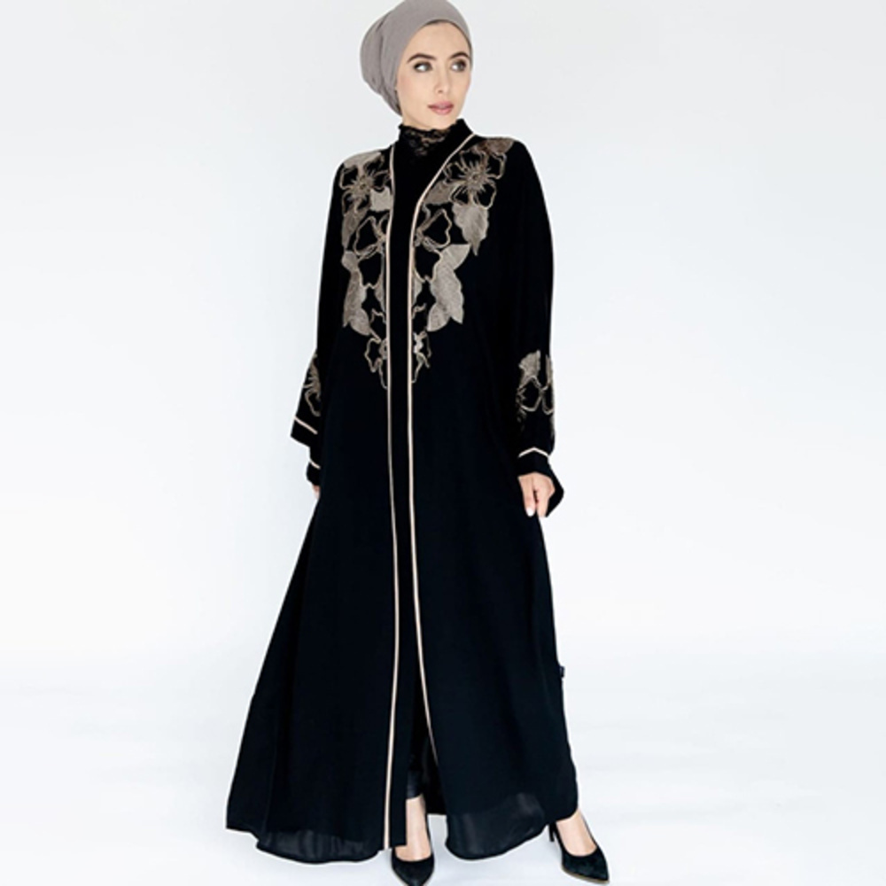 Ladies Black Abaya - Color: As Per Requirement