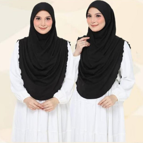 Ladies Black Hijab