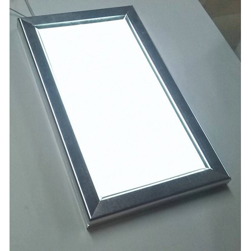 Aluminium Profile Mirror Sheet - Color: Silver