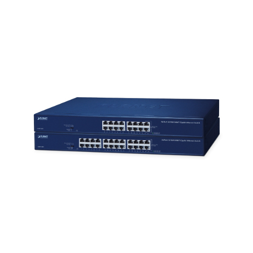 16-24 Port 10-100-1000 Base-T Gigabit Ethernet Switch