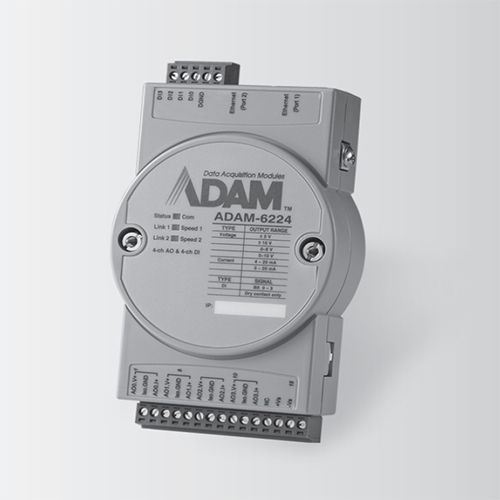 Grey Adam-6224-Ch Isolated Analog Output Modbus Tcp Module