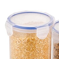 ROUND PLASTIC AIRTIGHT FOOD STORAGE CONTAINERS