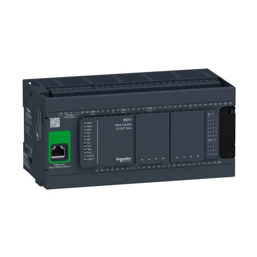 Black Tm241cec24u Programmable Logic Controller Schneider Plc