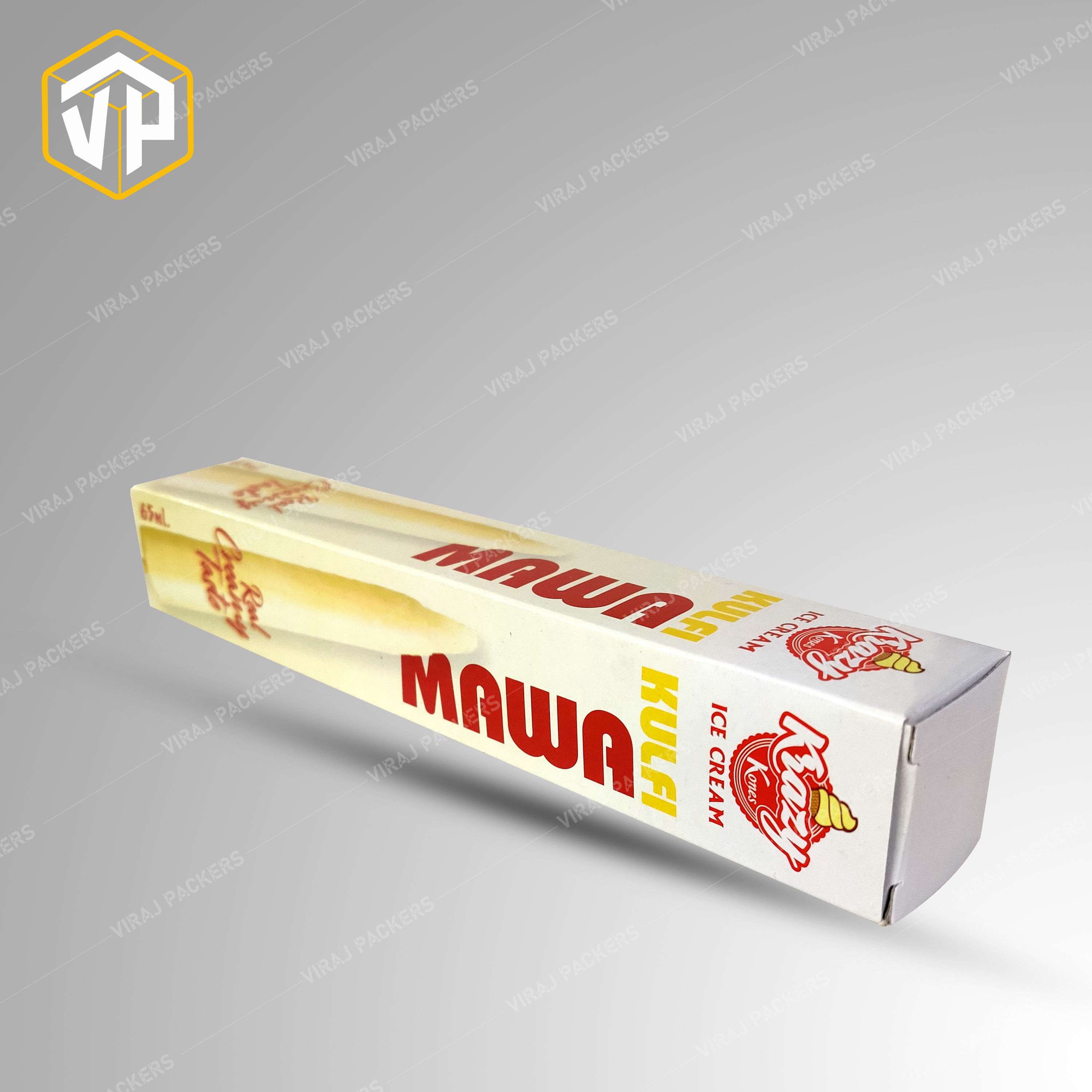 Punjabi Kulfi Ice Cream Packaging Box / Ice Cream Packaging Boxes / Ice Cream Box