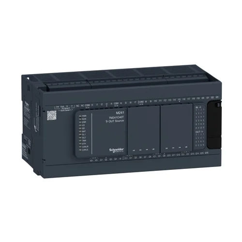 Black Tm241c40t Programmable Logic Controller Schneider Plc