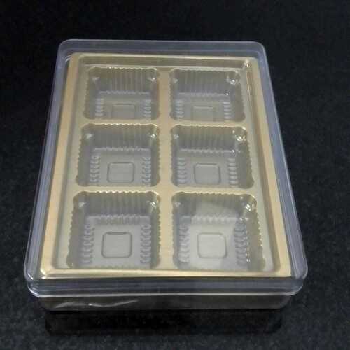 Rectangular 6 Cavity Chocolate Box