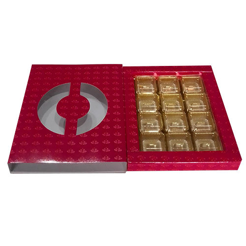 12 Pcs Square Cavity Chocolate Box