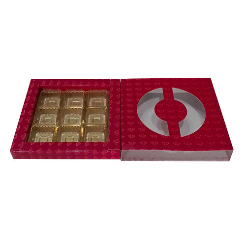 9 Pcs Square Cavity Chocolate Box