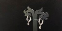 Natural Diamonds Emerald Envy Dangles Earringsa Bali - Diamond Clarity: Vs1
