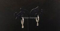 Natural Diamonds Emerald Envy Dangles EarringsÂ Bali