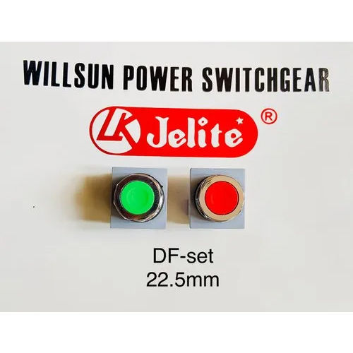 Red Panel Push Button Switch