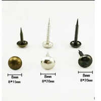 Pure Brass Chair Nails - Size: Standard
