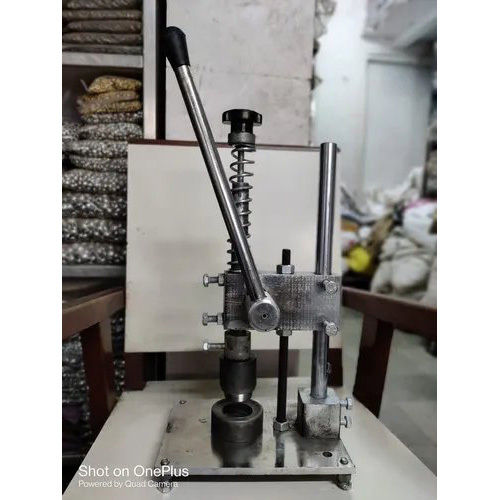 Silver Curtain Eyelet Fixing Machine