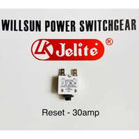 White 30 Amp Three Phase Circuit Breaker