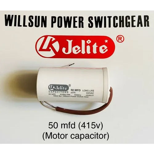 White 50 Mdf Running Capacitor