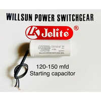 150mfd Start Run Motor Capacitors - 250v, 120-150 Mfd | Durable Plastic, 50hz Frequency, Warranty Included