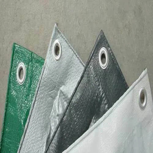 White Tarpaulin Aluminum Eyelet