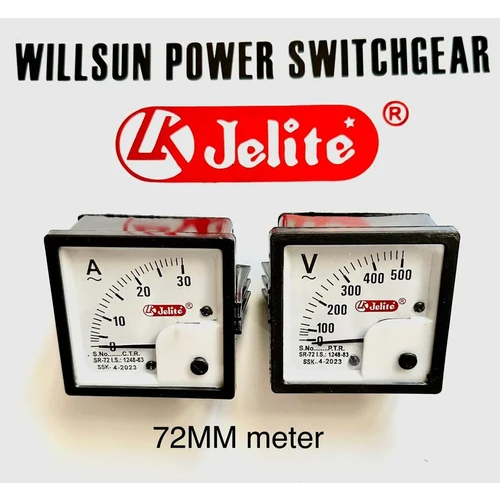 72mm Amp.Volt Meter