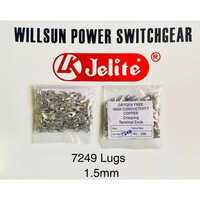 U Type Cable Lug - High-quality Steel, 1.5 Millimeter Thickness, Silver Color | Plain Style For Industrial Applications