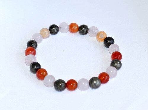 Aries Zodiac Bracelet Crystal Beaded Bracelet