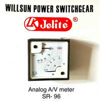 Sr-96 Voltage Ampere Meter - Durable Plastic & Glass Design | Measuring Voltage Up To 500v, Frequency At 50hz, Includes Warranty