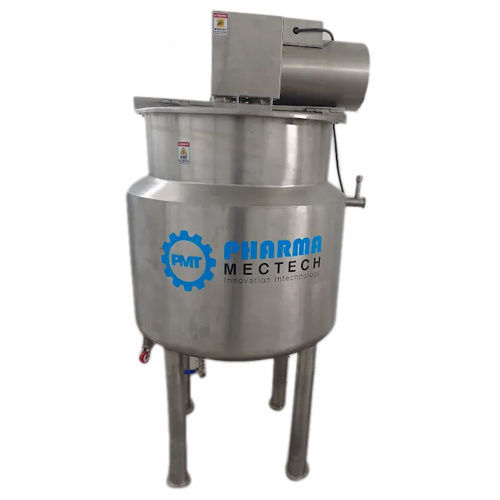 Shampoo Manufacturing Tank - Color: Silver