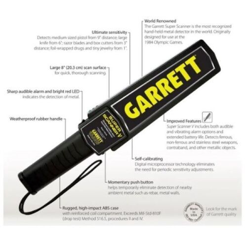 Garrett Super Scanner V