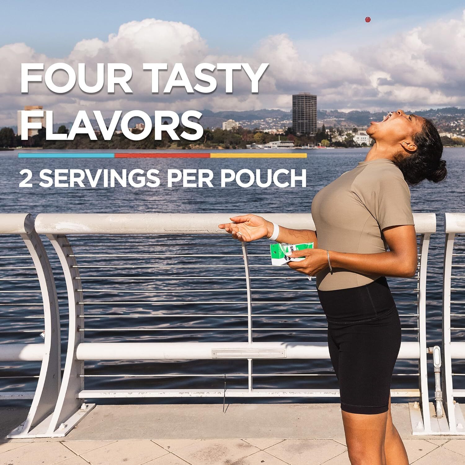 GU Energy Chews, Variety Pack Energy Gummies with Electrolytes 12 Bags (24 Servings Total)