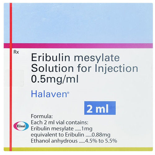 Inyección de 1 mg de Halaven