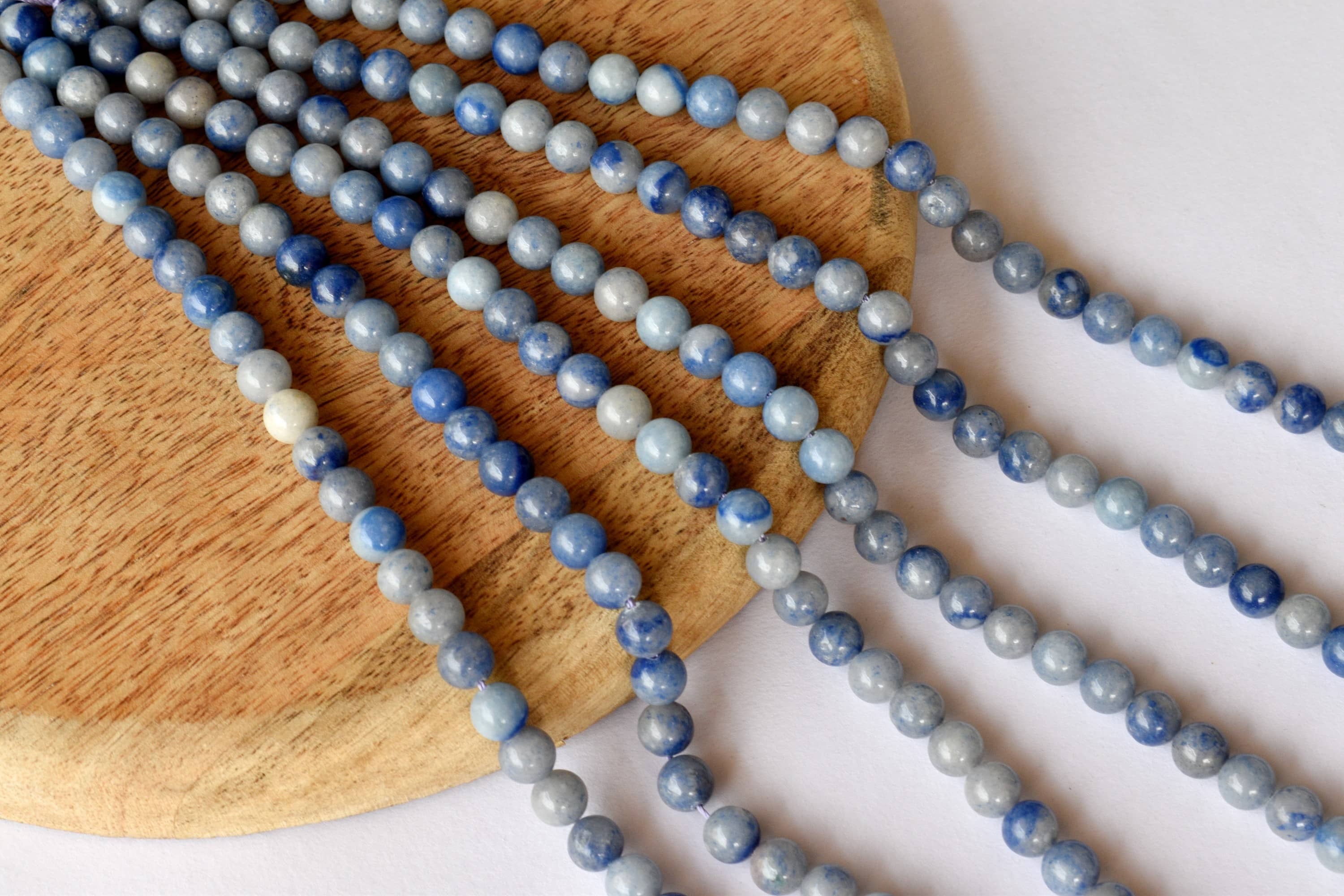 8mm Blue Aventurine Beads, Gemstone Beads for Necklace ,Crystal Beads Jewelry