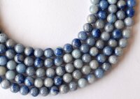 8mm Blue Aventurine Beads, Gemstone Beads for Necklace ,Crystal Beads Jewelry