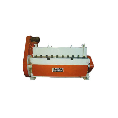 Red Undercrank Sheet Cutting Shearing Machine