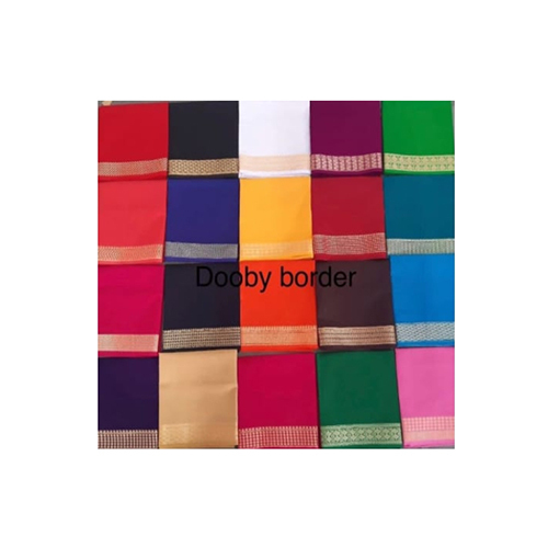 Dobby Border Fancy Blouse Piece