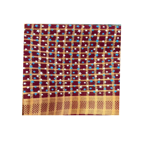 Chokda Print Fancy Blouse Piece