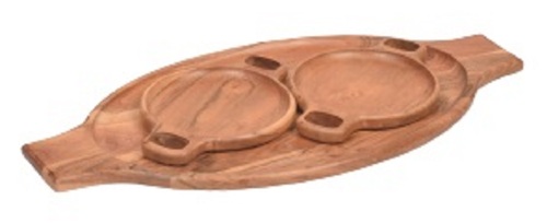 Wooden Platter Original Finish