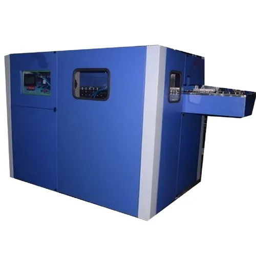 Fully Automatic Water Bottle Making Machine - Color: Blue