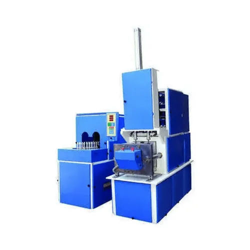 Pet Water Bottle Making Machine - Color: Blue