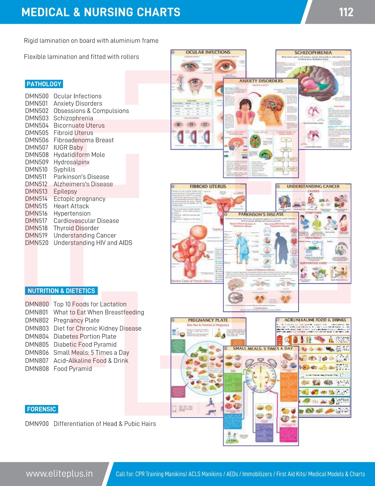 MEDICAL & NURSING CHARTS