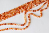 8mm Carnelian Beads, Gemstone Beads for Necklace ,Crystal Beads Jewelry