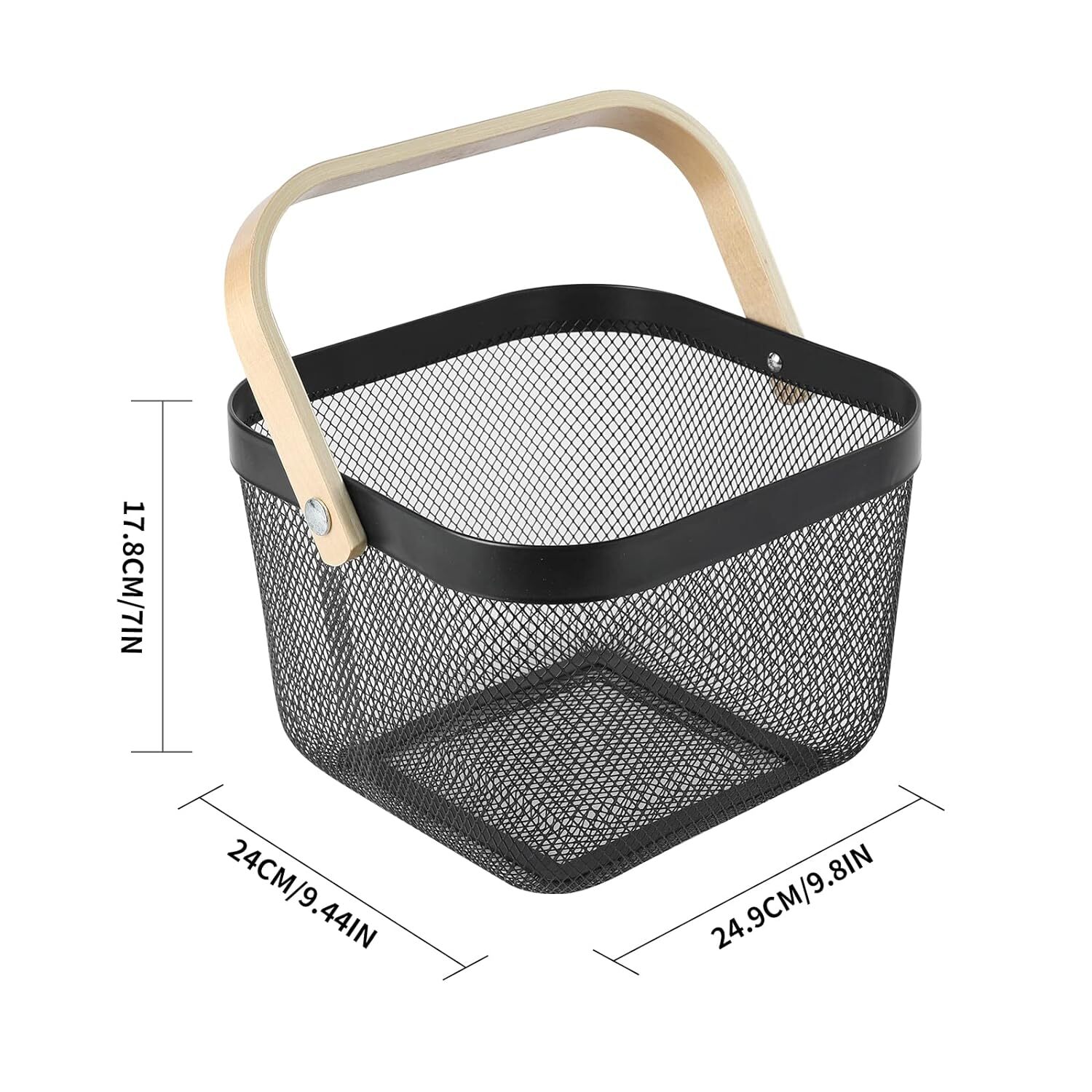 MESH STORAGE FRUITS BASKET FOR CABINETS