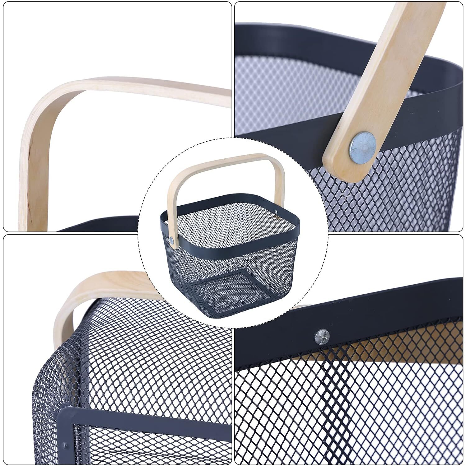 MESH STORAGE FRUITS BASKET FOR CABINETS