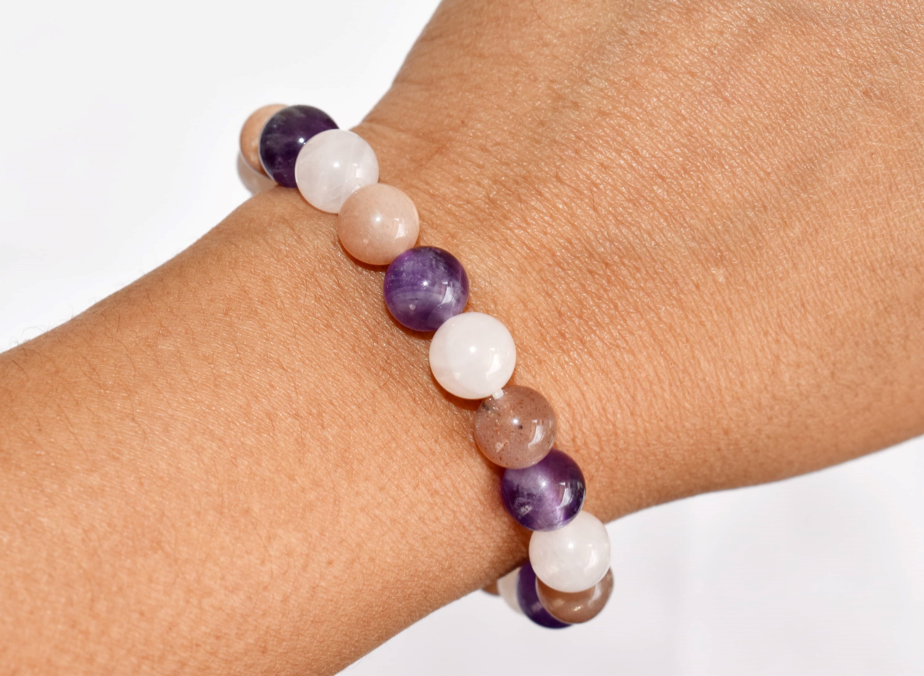 Improve SLEEP Bracelet Crystal Beaded Bracelet