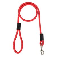 Nylon Rope Dog Leash - Color: Red