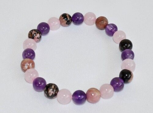 Attracting Love Bracelet, Love Crystal Bracelet, Gemstone Bracelet