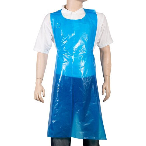 Disposable Ldpe Plastic Salon Apron - Color: Transparent