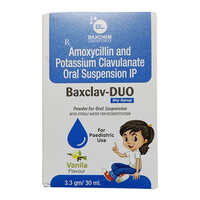 Baxclav Syrup With Water